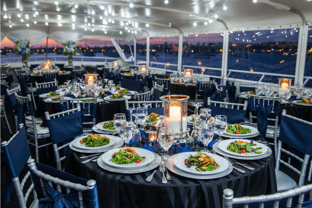 Beautiful Event Catering by Top Hat